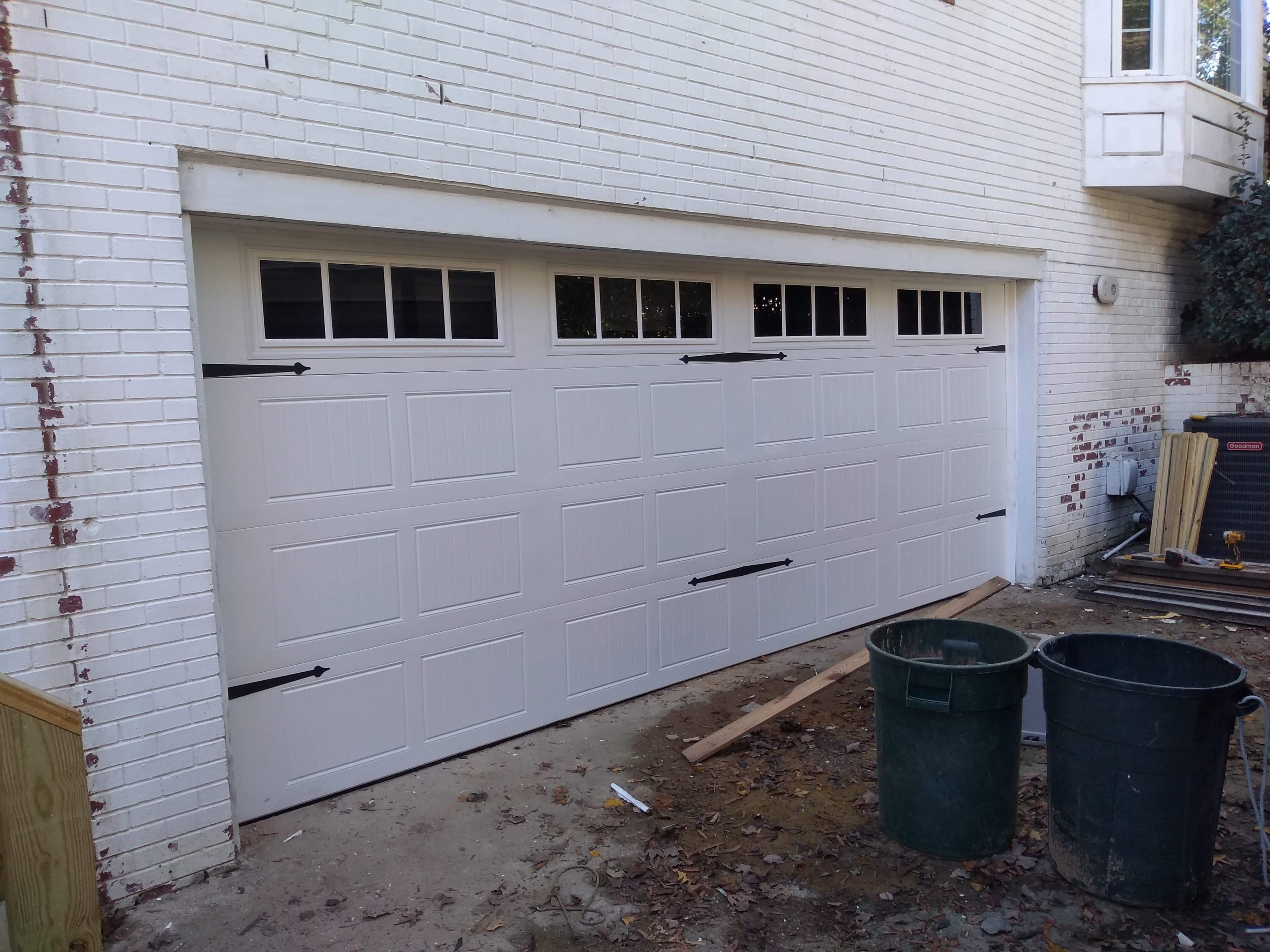 Modern Fix Garage Door In Charlotte for Small Space